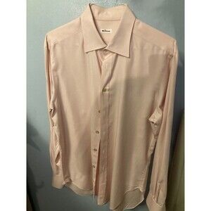 EUC Kiton Dress Shirt Pink 17 Tall